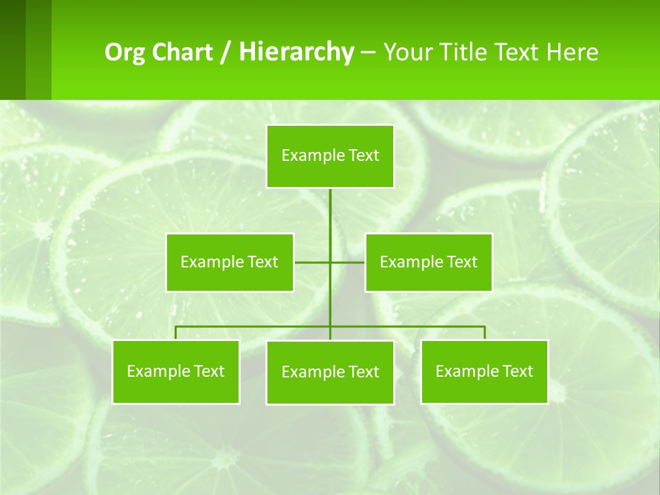 A Group Of Limes With Water Droplets On Them PowerPoint Template