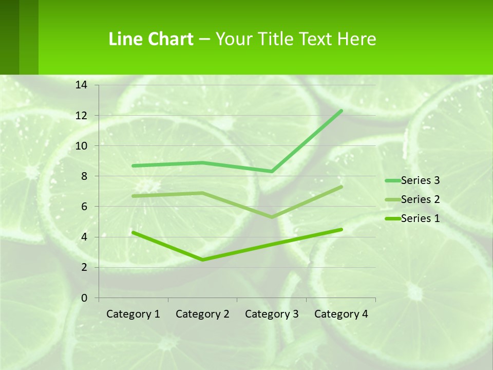 A Group Of Limes With Water Droplets On Them PowerPoint Template