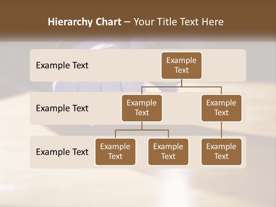 A Person Holding A Flashlight On Top Of A Wooden Table PowerPoint Template