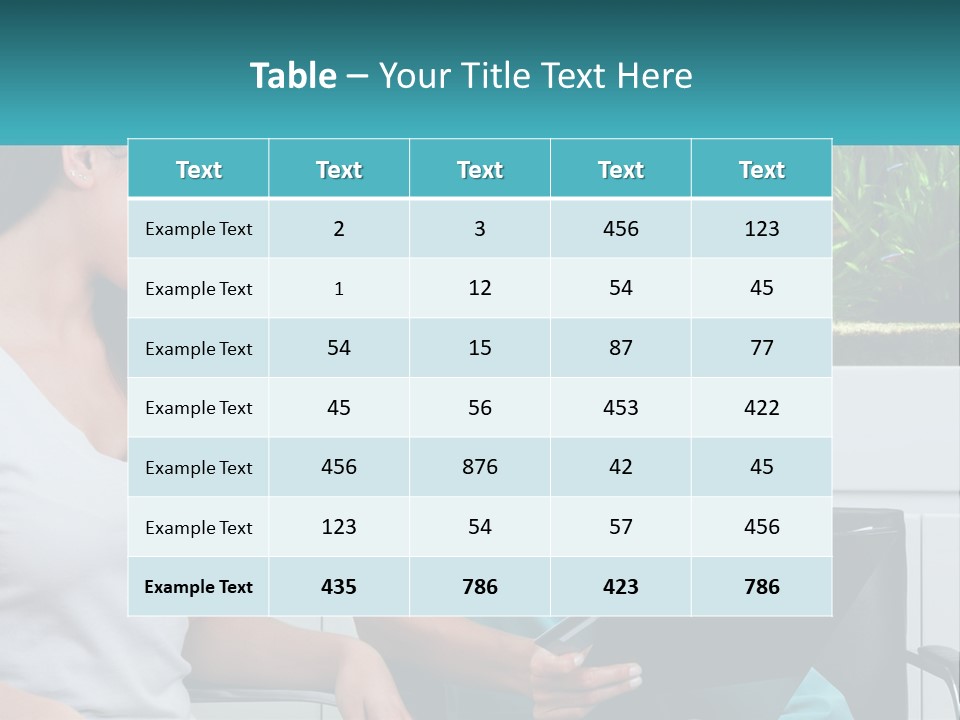 Two Women In Scrubs Are Looking At A Clipboard PowerPoint Template