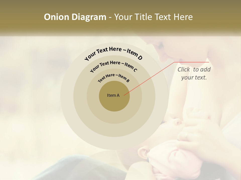 A Woman Holding A Baby In Her Lap PowerPoint Template