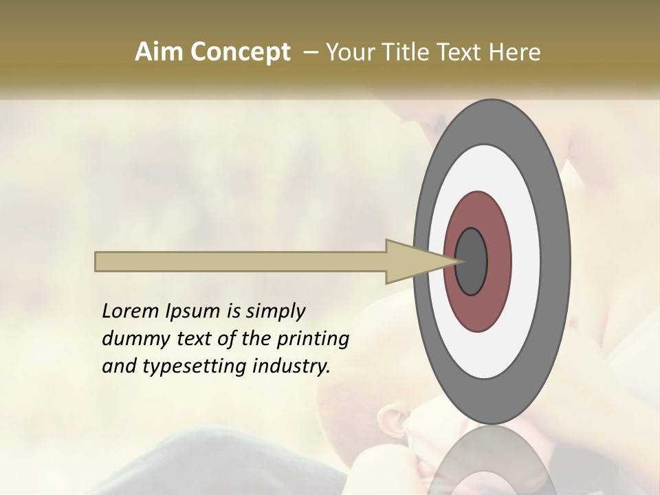 A Woman Holding A Baby In Her Lap PowerPoint Template