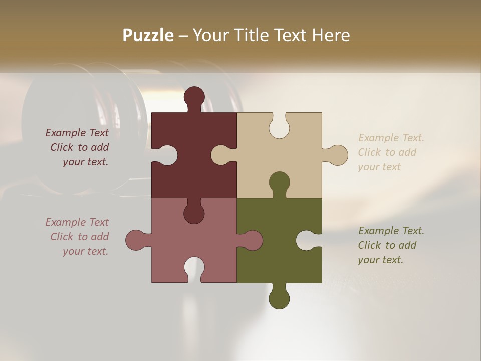 A Judge's Gavel Sitting On Top Of A Wooden Table PowerPoint Template