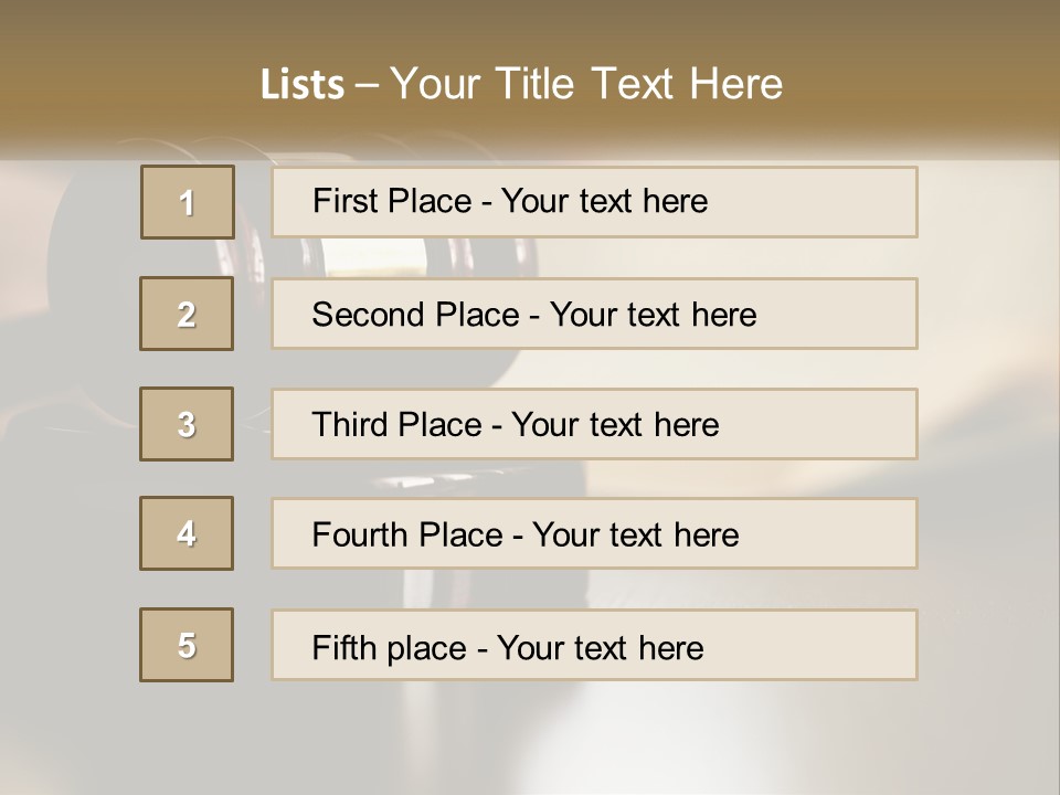 A Judge's Gavel Sitting On Top Of A Wooden Table PowerPoint Template