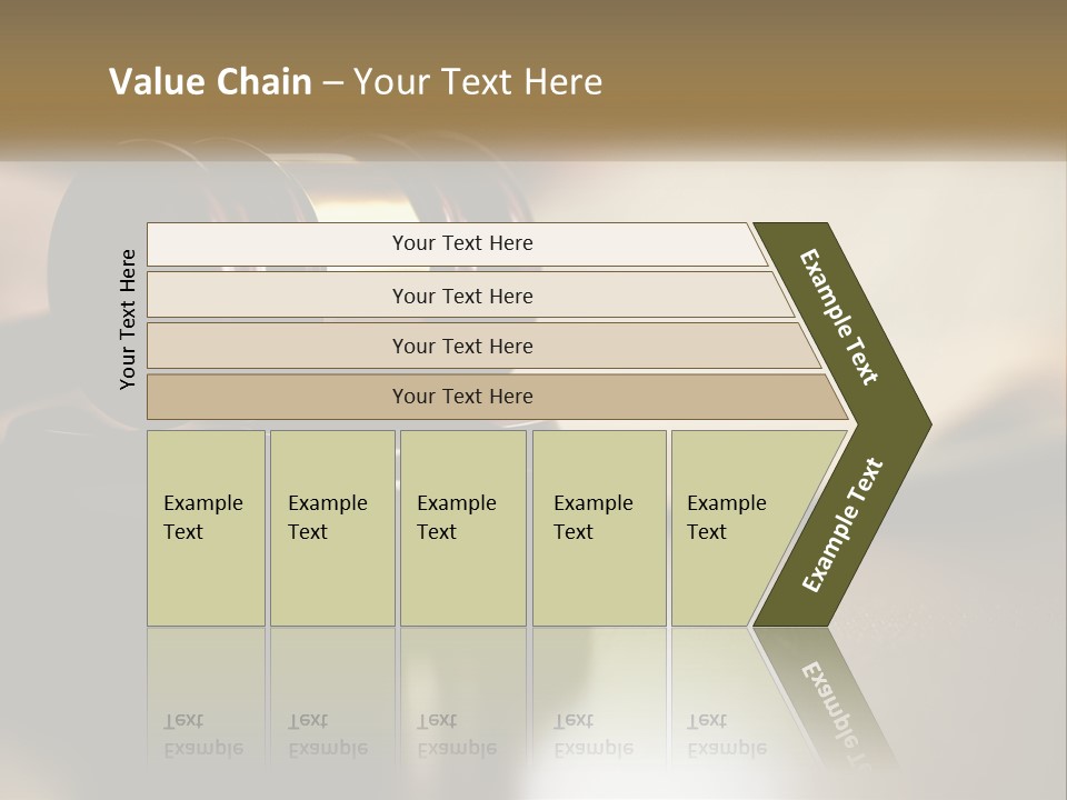 A Judge's Gavel Sitting On Top Of A Wooden Table PowerPoint Template