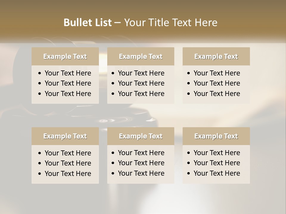 A Judge's Gavel Sitting On Top Of A Wooden Table PowerPoint Template
