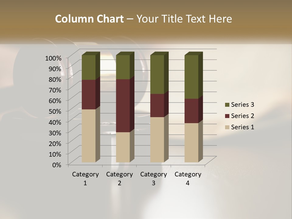 A Judge's Gavel Sitting On Top Of A Wooden Table PowerPoint Template