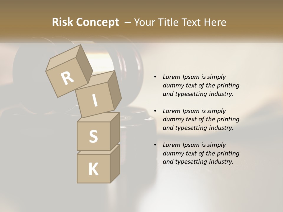 A Judge's Gavel Sitting On Top Of A Wooden Table PowerPoint Template