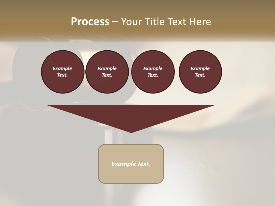 A Judge's Gavel Sitting On Top Of A Wooden Table PowerPoint Template