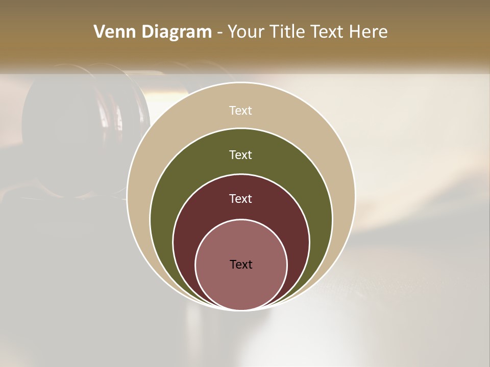 A Judge's Gavel Sitting On Top Of A Wooden Table PowerPoint Template