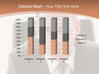 A Man In A Suit Is Looking At The Camera PowerPoint Template