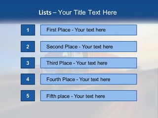 A Semi Truck Driving Down A Road With A Sky Background PowerPoint Template