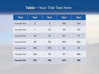 A Semi Truck Driving Down A Road With A Sky Background PowerPoint Template