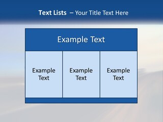 A Semi Truck Driving Down A Road With A Sky Background PowerPoint Template