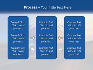 A Semi Truck Driving Down A Road With A Sky Background PowerPoint Template