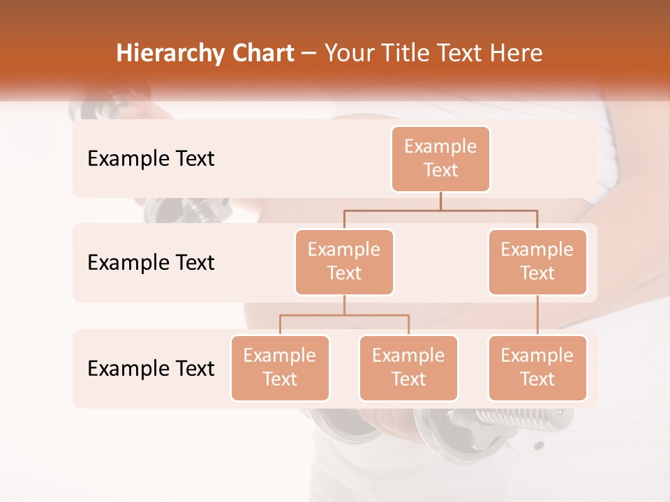 A Pregnant Woman Holding Two Dumbs In Her Belly PowerPoint Template