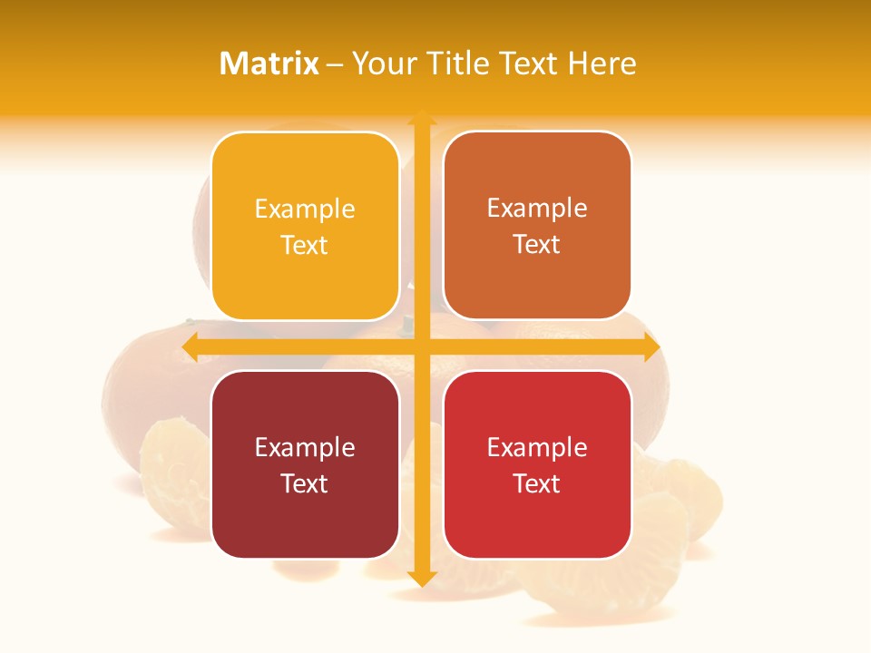 A Group Of Oranges Sitting On Top Of Each Other PowerPoint Template