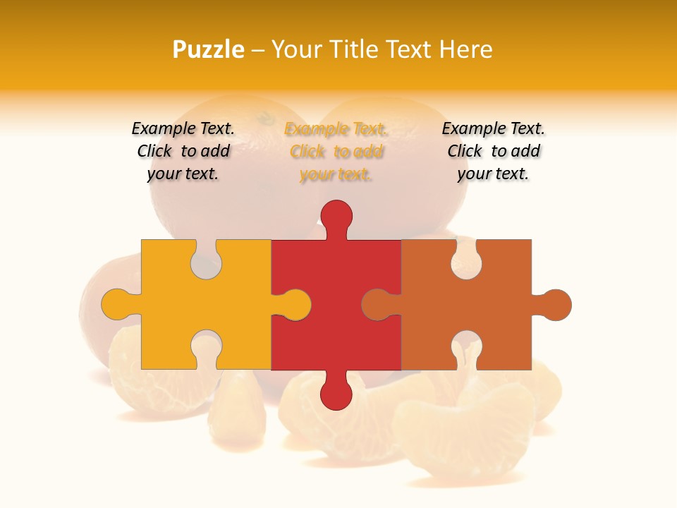 A Group Of Oranges Sitting On Top Of Each Other PowerPoint Template