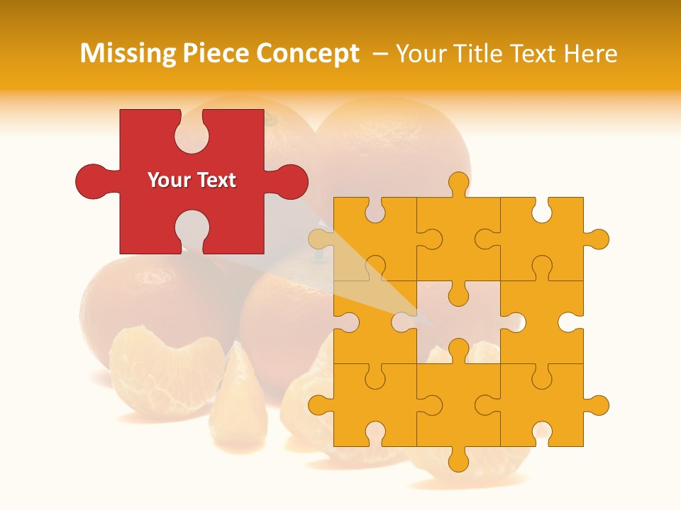 A Group Of Oranges Sitting On Top Of Each Other PowerPoint Template