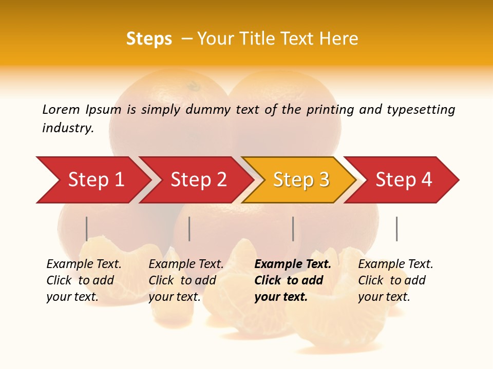 A Group Of Oranges Sitting On Top Of Each Other PowerPoint Template