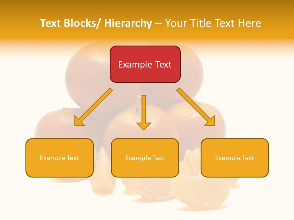 A Group Of Oranges Sitting On Top Of Each Other PowerPoint Template
