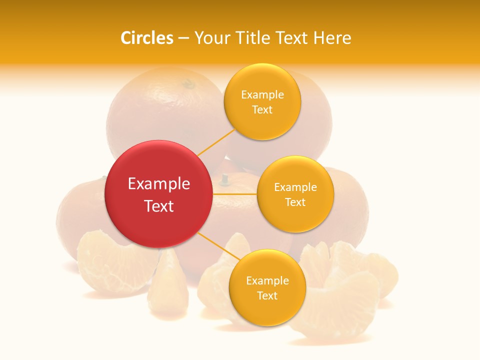 A Group Of Oranges Sitting On Top Of Each Other PowerPoint Template