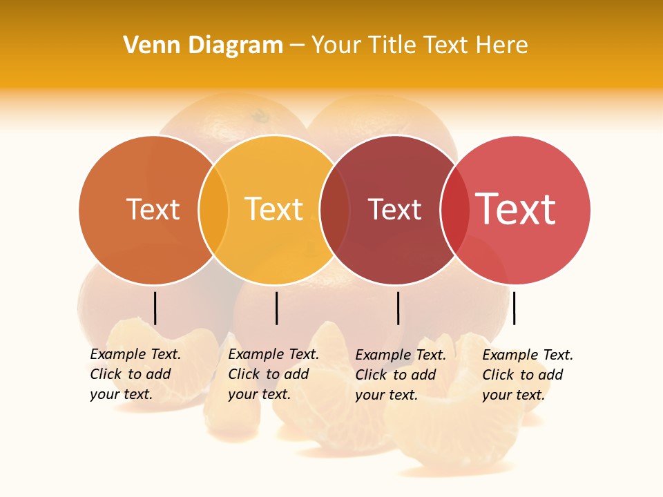A Group Of Oranges Sitting On Top Of Each Other PowerPoint Template