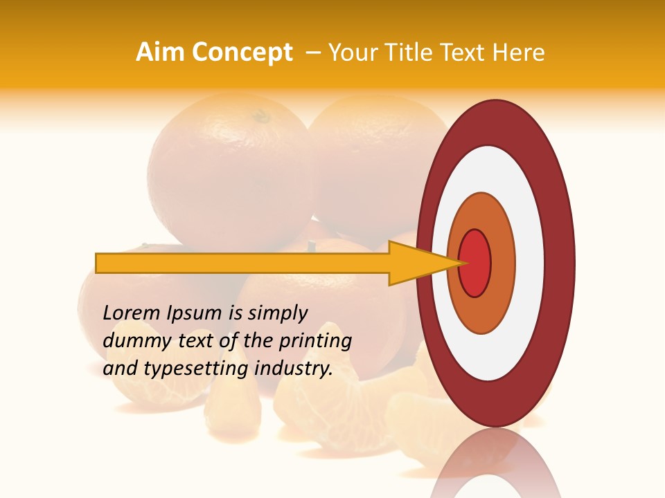 A Group Of Oranges Sitting On Top Of Each Other PowerPoint Template