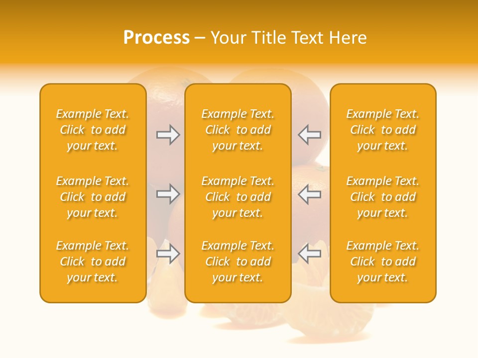 A Group Of Oranges Sitting On Top Of Each Other PowerPoint Template