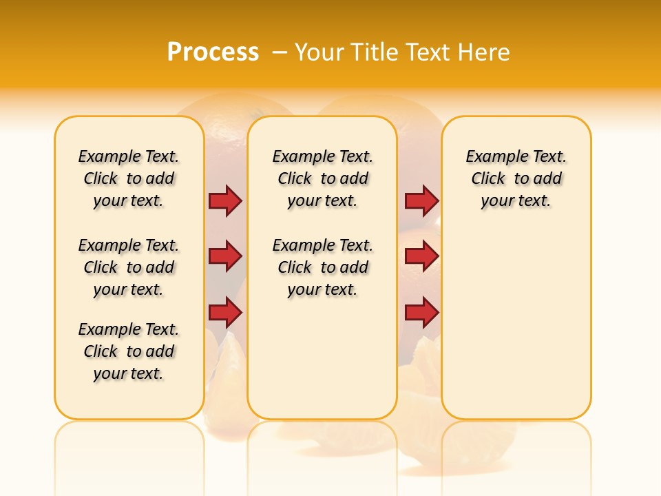 A Group Of Oranges Sitting On Top Of Each Other PowerPoint Template