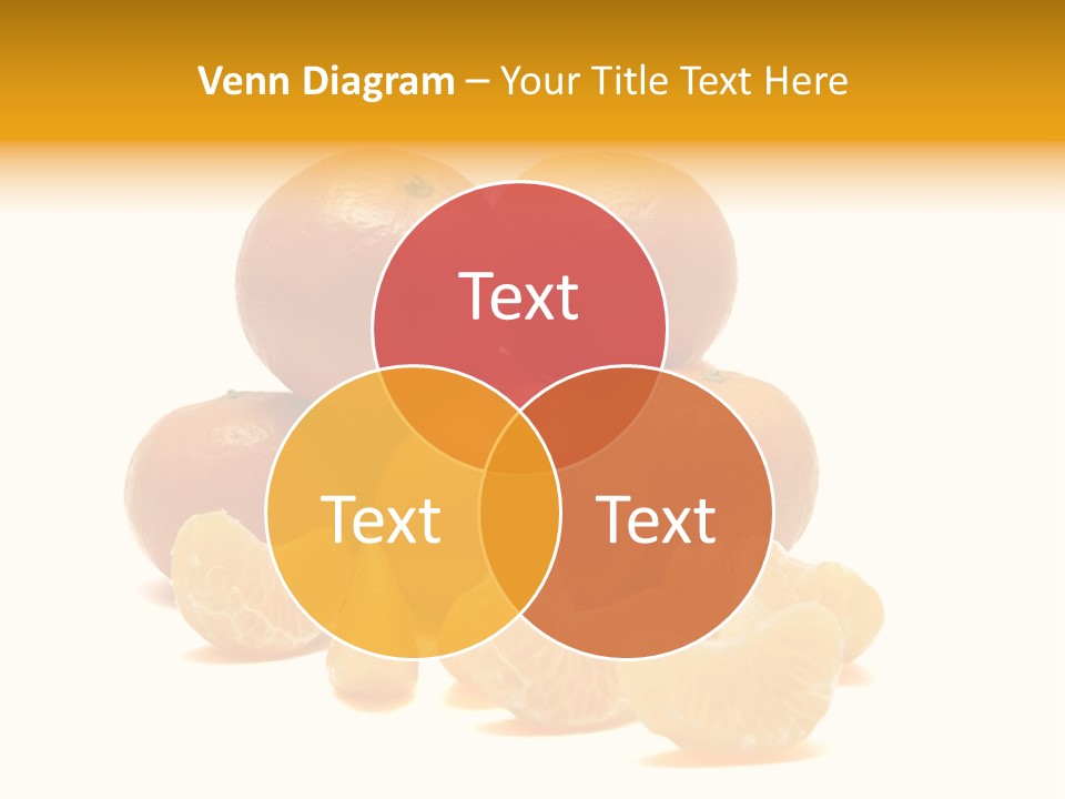 A Group Of Oranges Sitting On Top Of Each Other PowerPoint Template