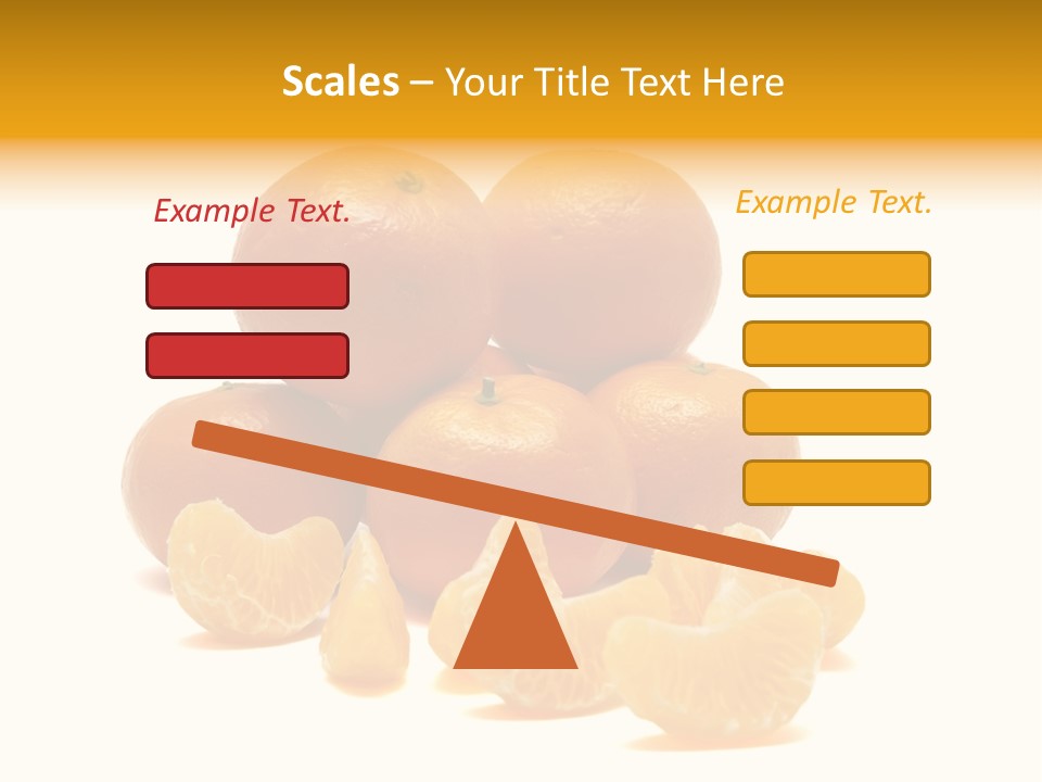 A Group Of Oranges Sitting On Top Of Each Other PowerPoint Template