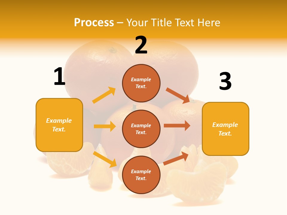 A Group Of Oranges Sitting On Top Of Each Other PowerPoint Template