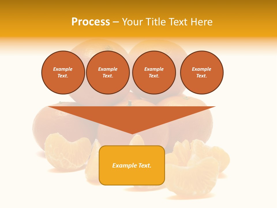 A Group Of Oranges Sitting On Top Of Each Other PowerPoint Template
