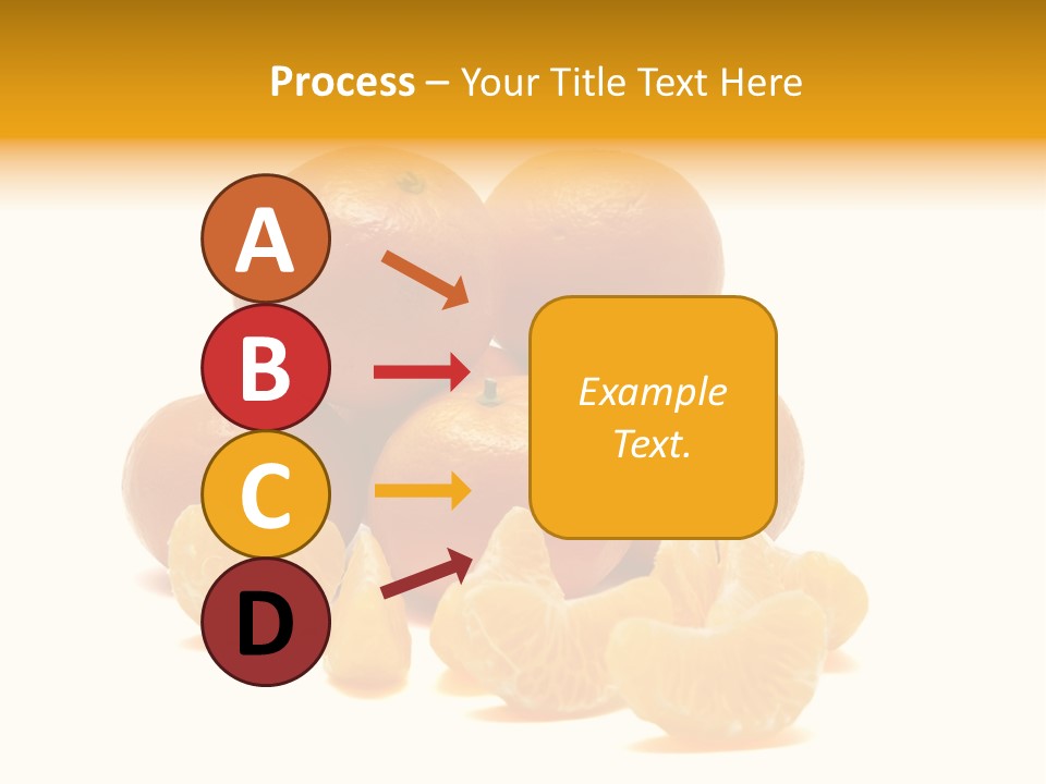 A Group Of Oranges Sitting On Top Of Each Other PowerPoint Template