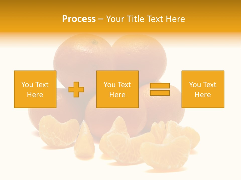A Group Of Oranges Sitting On Top Of Each Other PowerPoint Template