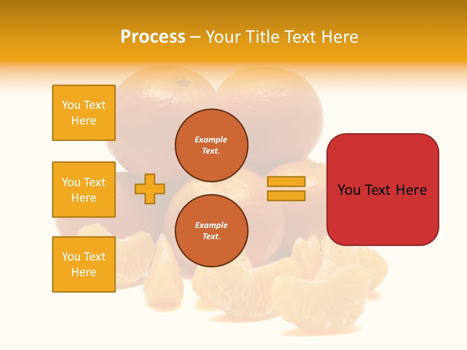 A Group Of Oranges Sitting On Top Of Each Other PowerPoint Template