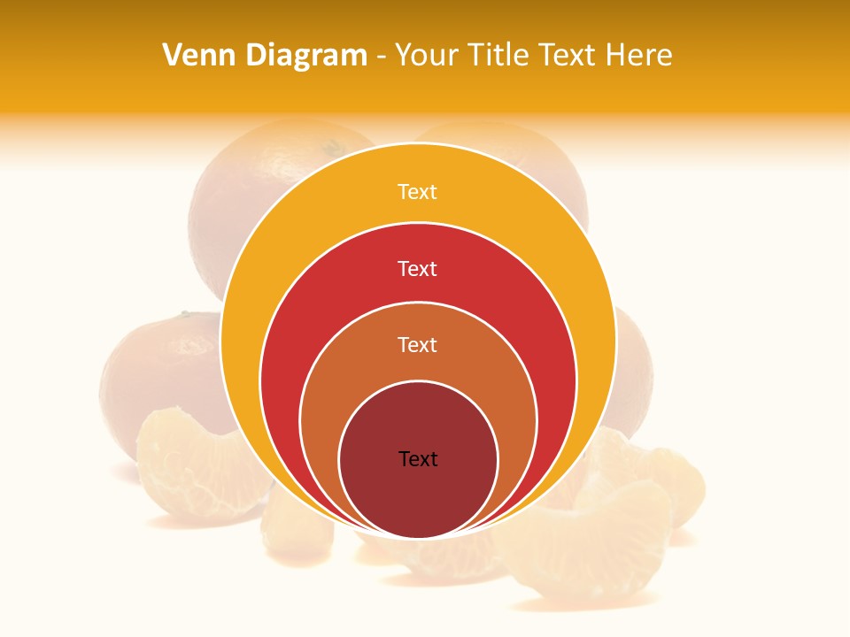A Group Of Oranges Sitting On Top Of Each Other PowerPoint Template