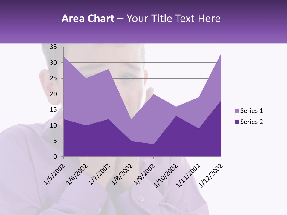 A Young Boy Is Holding His Hands To His Mouth PowerPoint Template