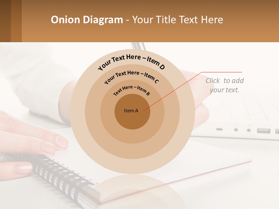 A Person Writing On A Piece Of Paper With A Pen PowerPoint Template