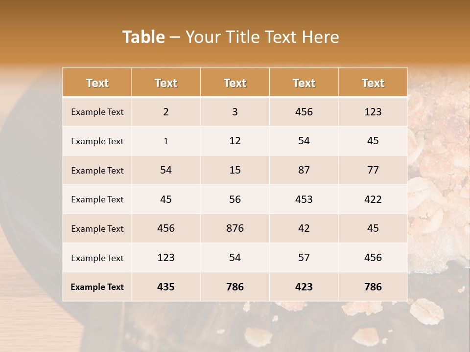A Piece Of Cake On A Plate With A Fork PowerPoint Template