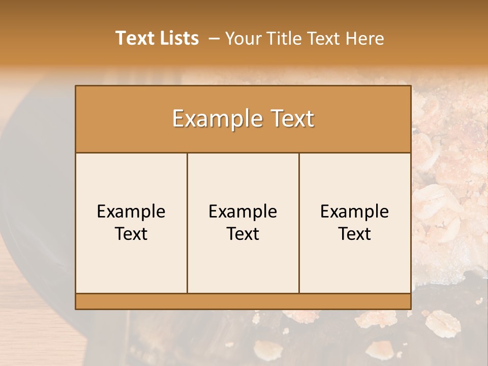 A Piece Of Cake On A Plate With A Fork PowerPoint Template