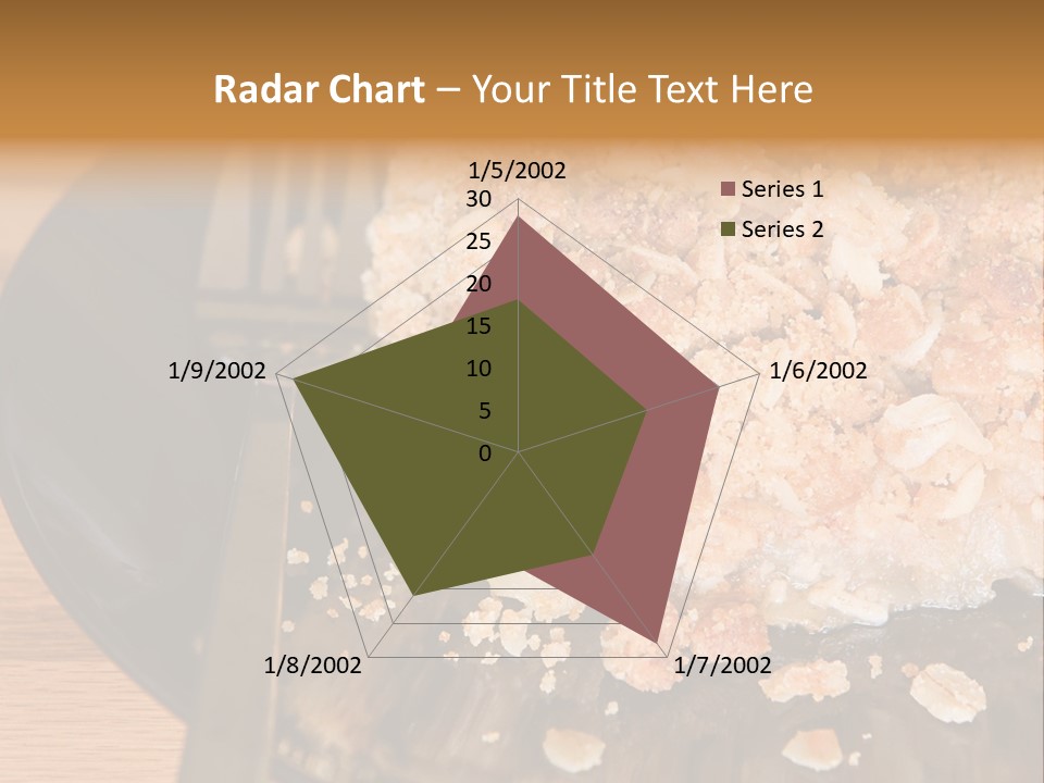 A Piece Of Cake On A Plate With A Fork PowerPoint Template