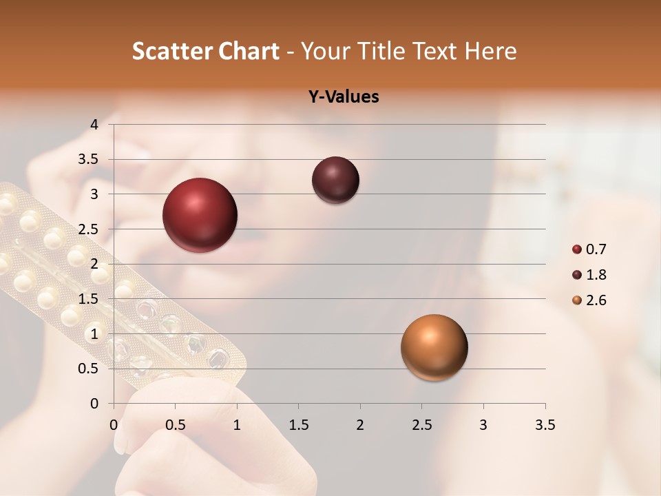 A Woman Holding A Contraption In Her Hand PowerPoint Template