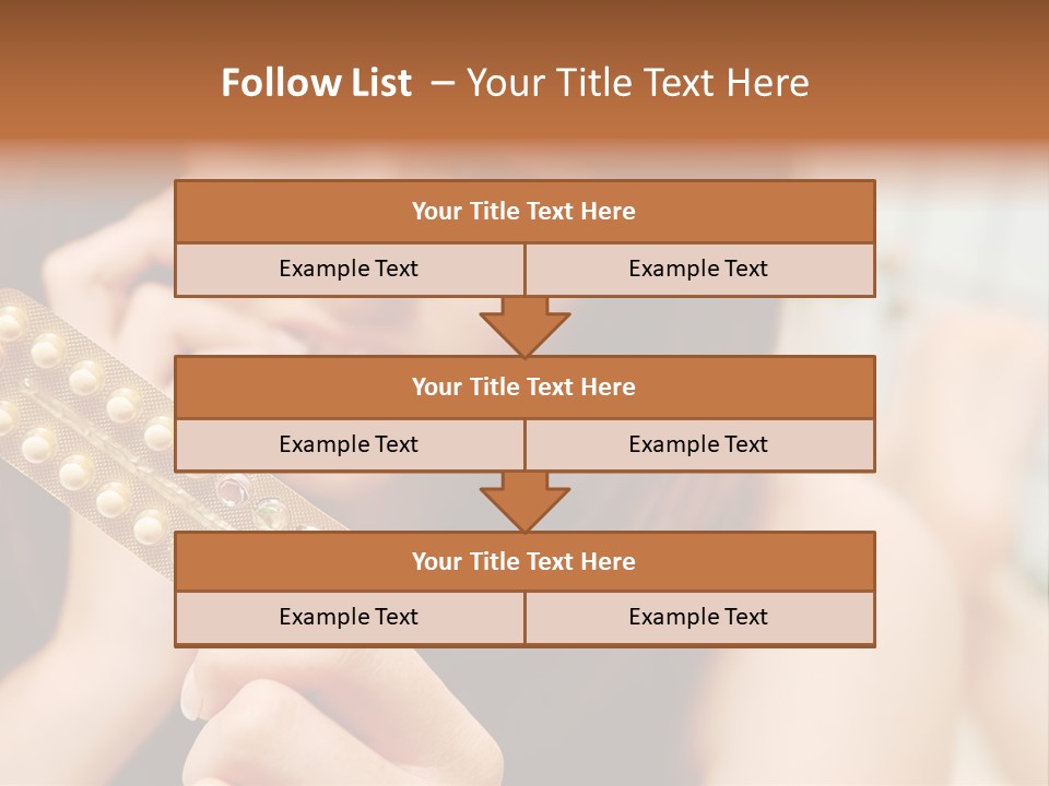 A Woman Holding A Contraption In Her Hand PowerPoint Template