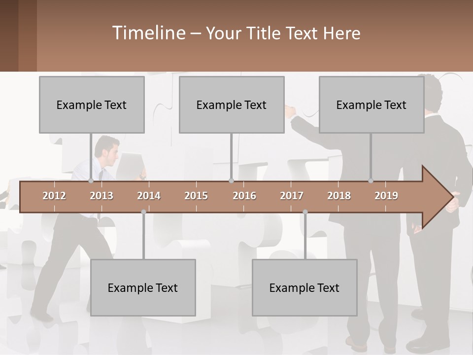 A Group Of Men Standing Next To Each Other In Front Of A Wall PowerPoint Template