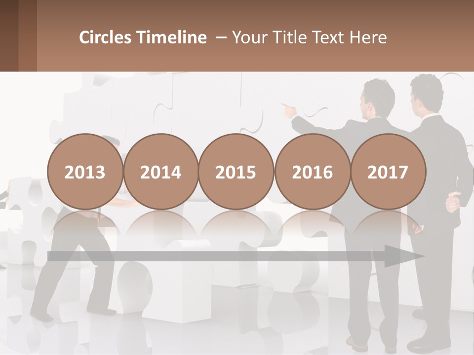 A Group Of Men Standing Next To Each Other In Front Of A Wall PowerPoint Template