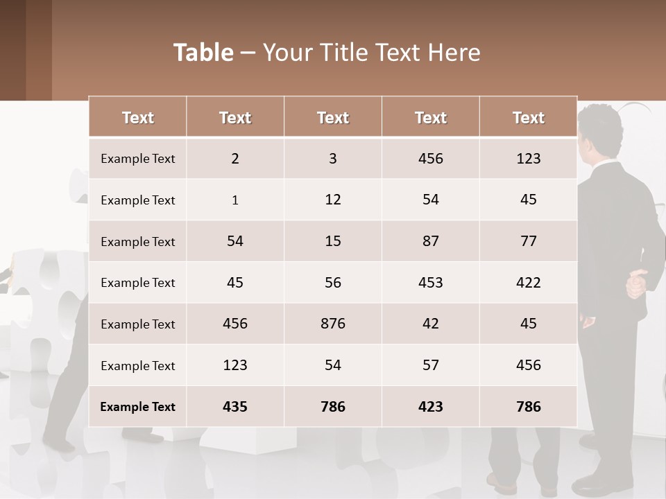 A Group Of Men Standing Next To Each Other In Front Of A Wall PowerPoint Template