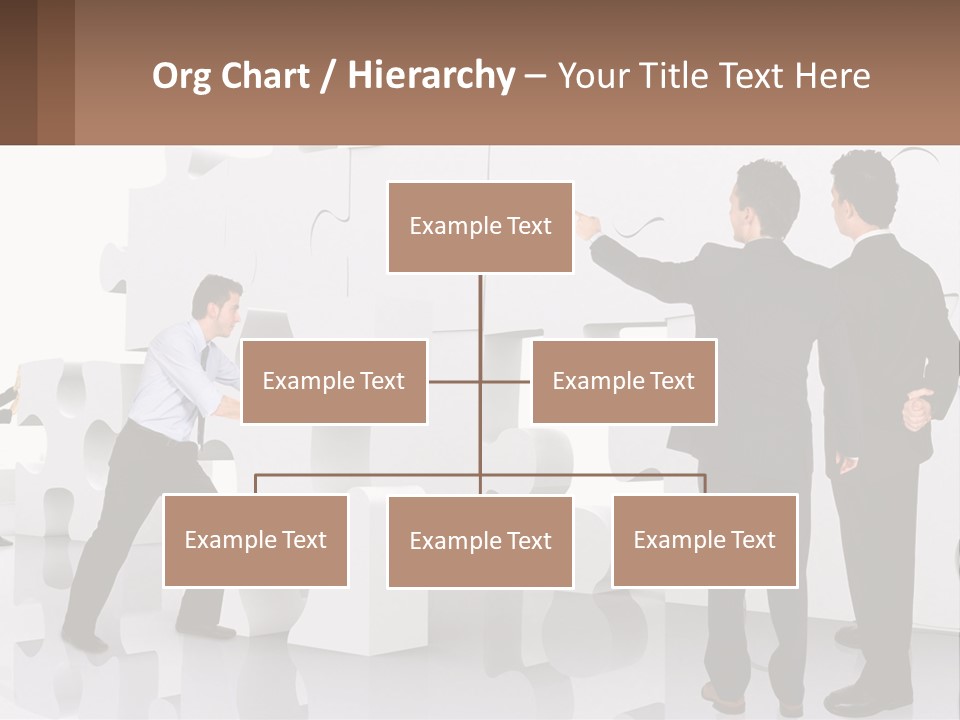 A Group Of Men Standing Next To Each Other In Front Of A Wall PowerPoint Template