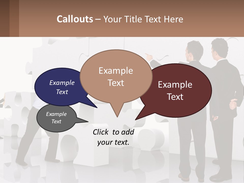 A Group Of Men Standing Next To Each Other In Front Of A Wall PowerPoint Template